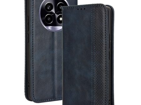 Bofink Vintage Realme 13 Pro 5G leather case - Blue For Sale