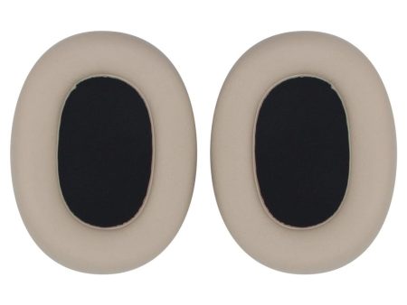 Jabra Elite 85h Headphone Earpads Protein Leather and Sponge Replacement Earmuffs - Brown Sale