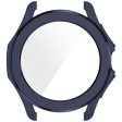 Xiaomi Watch S4 Sport Flexible Watch Case Electroplating Overall Protective Cover Built-In Screen Film - Midnight Blue For Sale