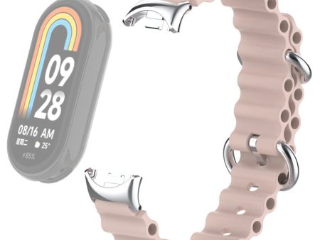 Xiaomi Smart Band 8 silicone strap with connector - Heather Sale