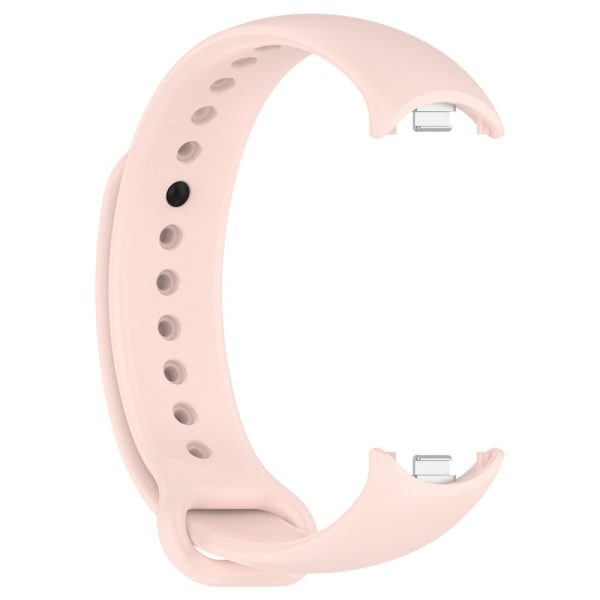 Xiaomi Smart Band 8 silicone strap with metal connector - Pink For Cheap