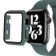 Apple Watch (45mm) silicone watch strap + tempered glass cover - Green Supply