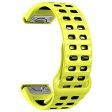 Garmin Fenix 8 51mm   Enduro 3   Enduro 2 Silicone Watchband Quick Release Buckle Dual Color Watch Strap - Lime+Black Cheap