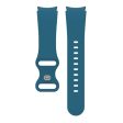 20mm Samsung Galaxy Watch 6   6 Pro   5   4 silicone strap - Dark Blue For Cheap