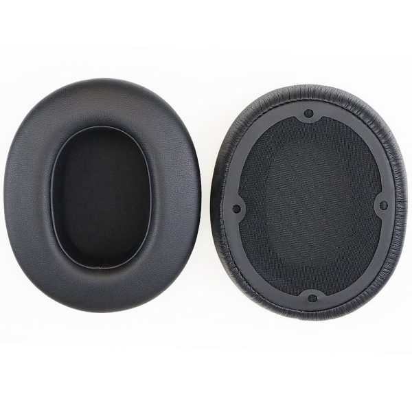 1 Pair Edifier W830BT   W860NB Headphone Earpads Protein Leather Replacement Earmuffs - Black Online Sale