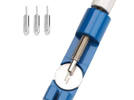 Aluminum watch strap pin remover tool - Blue Hot on Sale