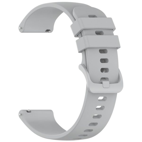 Garmin Forerunner 265   Forerunner 255 Silicone Watch Band 22mm Quick Release Replacement Strap - Grey Online Hot Sale