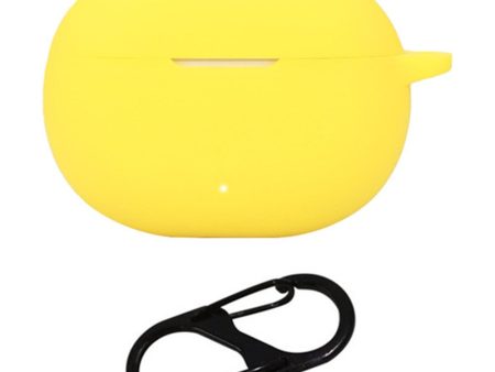 Honor LCHSE X7i Case Bluetooth Earphone Silicone Cover with Anti-Lost Buckle - Yellow For Sale