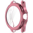 Xiaomi Watch S4 Sport Flexible Watch Case Electroplating Overall Protective Cover Built-In Screen Film - Pink Cheap