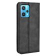 Bofink Vintage Realme 9 Pro leather case - Black Sale