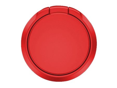 Universal solid color phone ring stand - Red Online