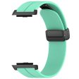 Xiaomi Watch H1 Watchband Soft Silicone Watch Strap with Magnetic Buckle - Mint Green Sale