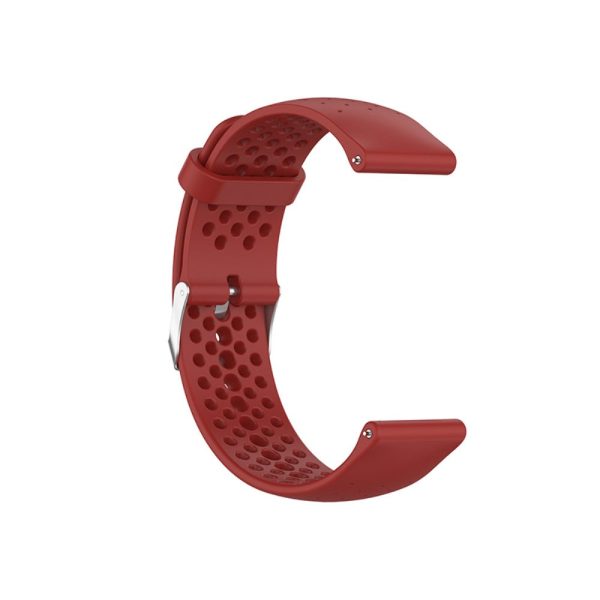 20mm silicone quick release watch strap for Huawei watch - Wine Red Online now