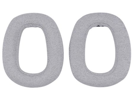 Logitech Zone Vibe 100 Cotton Linen Headphone Earpads Replacement Earmuffs - Grey Sale