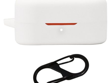 Nothing CMF Buds Pro 2 Case Bluetooth Earphone Silicone Cover with Anti-Lost Buckle - White Sale