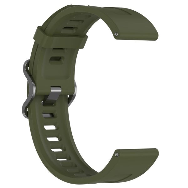 Xiaomi Watch S4 Sport Silicone Watch Strap 22mm Adjustable Wrist Band - Army Green on Sale