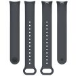 Xiaomi Smart Band 8 silicone strap with metal connector - Grey on Sale