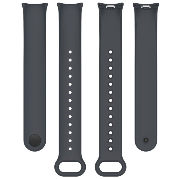 Xiaomi Smart Band 8 silicone strap with metal connector - Grey on Sale