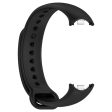 Xiaomi Smart Band 8 silicone strap with metal connector - Black Cheap