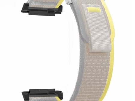 Xiaomi Watch H1 Nylon Watch Band Adjustable Loop Fastener Strap - Beige Fashion