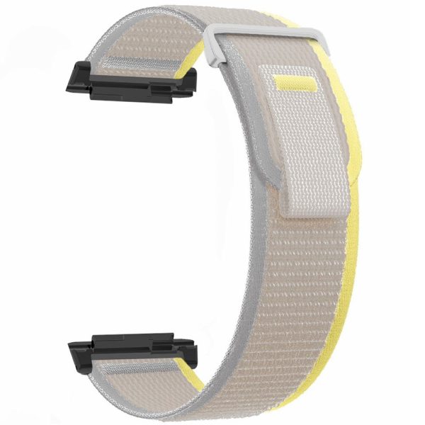 Xiaomi Watch H1 Nylon Watch Band Adjustable Loop Fastener Strap - Beige Fashion