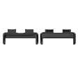 1 Pair Huawei Band 8 stainless steel connector - Black Hot on Sale