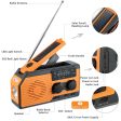 Multifunctional Hand Crank AM FM Emergency Radio Solar Powered SOS Flashlight Fashion