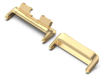 1 Pair Huawei Band 8 stainless steel connector - Gold Hot on Sale