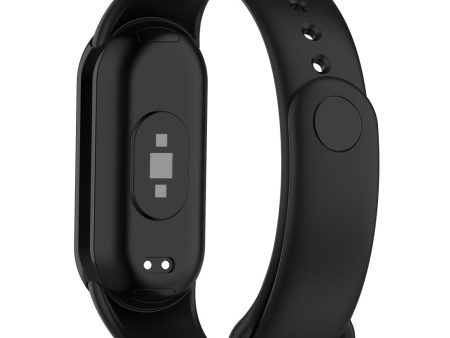 Xiaomi Smart Band 8 simple silicone strap - Black Online now