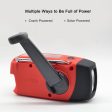 Hand-cranked Solar Portable Emergency Radio with Flashlight Hot on Sale