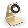 Metal charger stand for Samsung Galaxy Watch 4 watch - Gold Supply