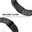 22mm resin style watch strap for Fossil watch - Transparent Black For Cheap