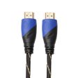 Universal 1.8M Mesh Layer woven pattern HDMI cable V1.4 AV HD 3D For Cheap