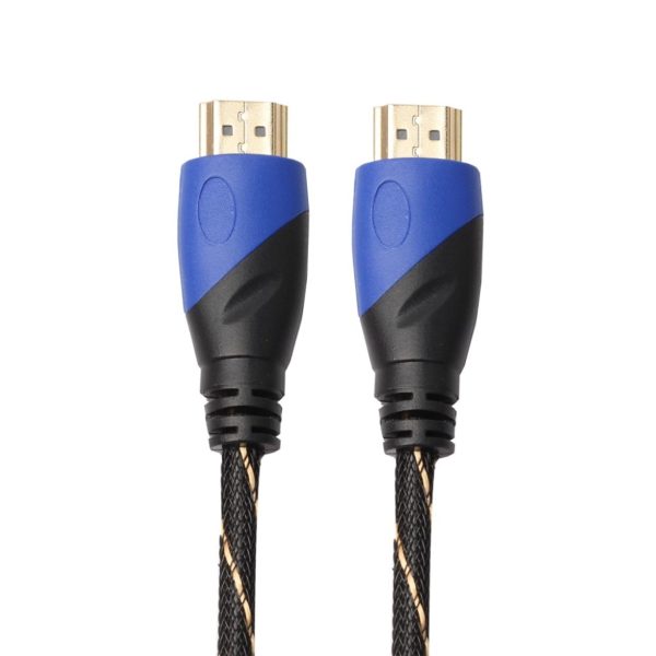 Universal 1.8M Mesh Layer woven pattern HDMI cable V1.4 AV HD 3D For Cheap