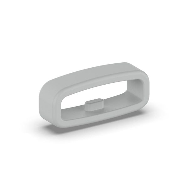 22mm Universal silicone strap loop - Grey For Discount