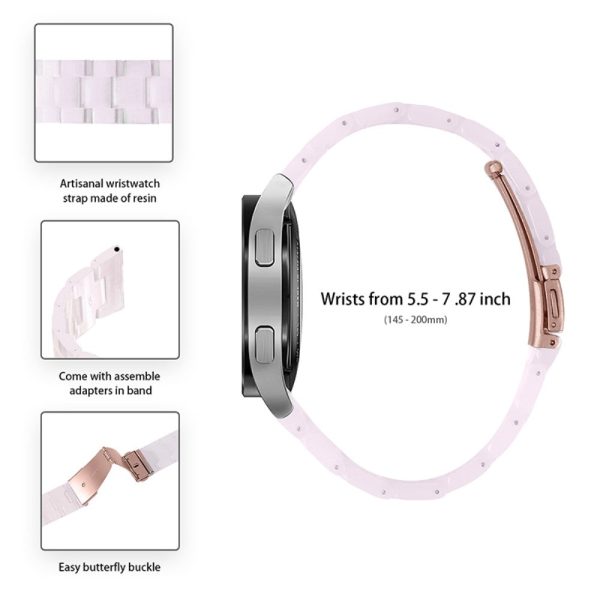 22mm resin style watch strap for Fossil watch - Pink Online Hot Sale