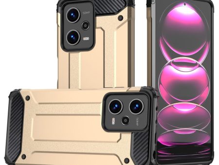 Armour Guard case - Xiaomi Poco X5 Pro   Redmi Note 12 Pro   12 Pro Speed - Gold Hot on Sale