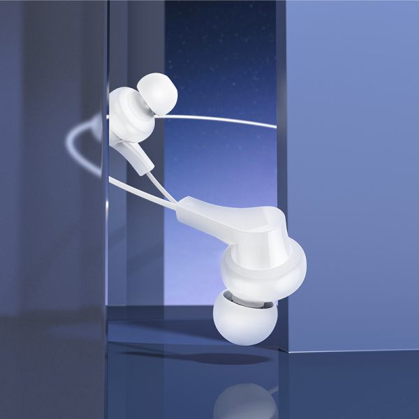 M114 Type-C Jia universal digital earphones with microphone - white Sale