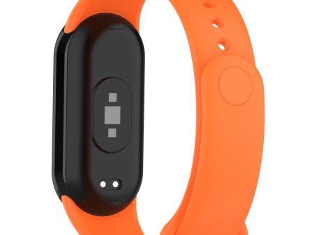 Xiaomi Smart Band 8 simple silicone strap - Orange Supply