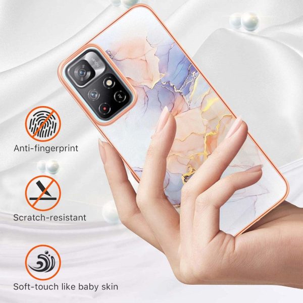 Marble Xiaomi Redmi Note 11T 5G  case - Milky Way Marble White Online Hot Sale