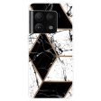 Marble OnePlus 10 Pro case - Black and White Marble Shape Online Sale