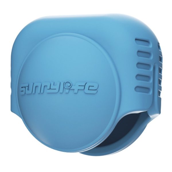 SUNNYLIFE Insta360 X4 Camera Lens Cap Silicone Protective Case - Blue Online Sale