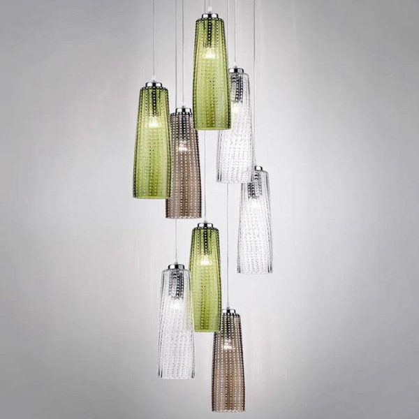 Perle Pendant Light Small in Apple Green, Blue, Clear, Grey, orange or Red Discount