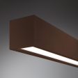 Slat Outdoor Up Down LED Wall Light in Corten, Dark Grey or White on Sale