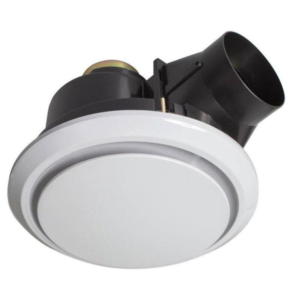 Talon Round Exhaust Fan Small in White Online now