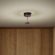 Swap LED Ceiling Light in Corten, Black or White Hot on Sale