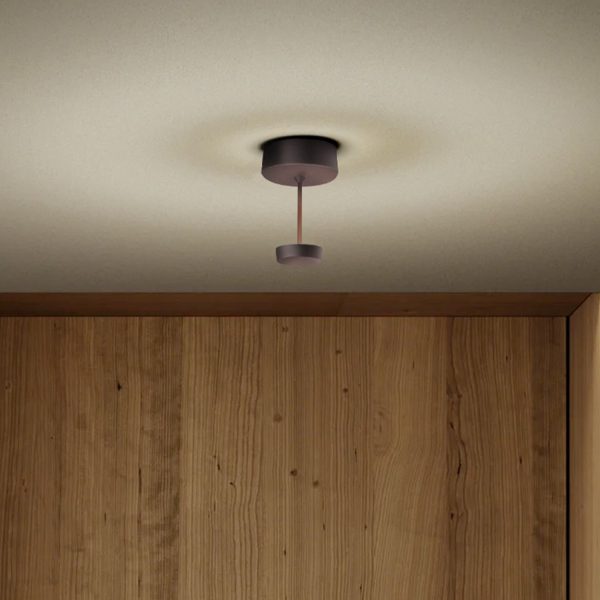 Swap LED Ceiling Light in Corten, Black or White Hot on Sale