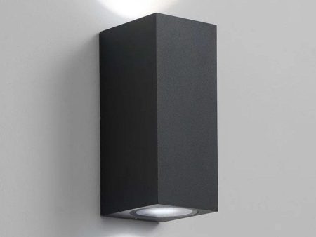 Sole Outdoor Up Down Wall Light 2Lt in Corten, Dark Grey or White Discount