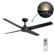 52  Ambience DC Ceiling Fan Black, White AMB52XX 360 innovations Fashion