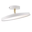 Kaito Pro 30 LED Ceiling Light ø300mm in White or Black Supply